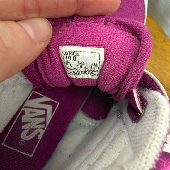 Vans Sk8-Hi Fuscia Red / Pepper Dino | 10 - Picture 6 of 6